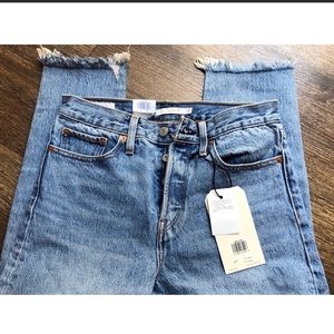Levi’s Wedgie Fit size 27 “shut up” medium wash